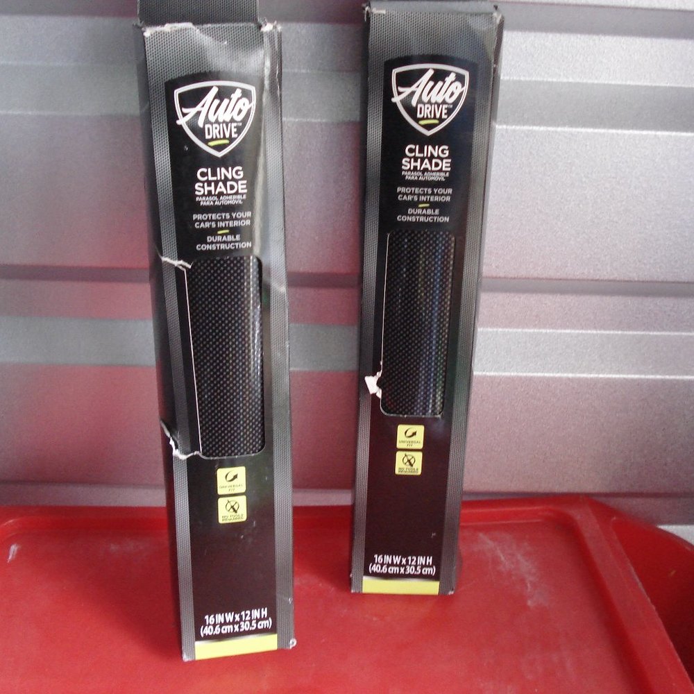 Auto drive cling shade